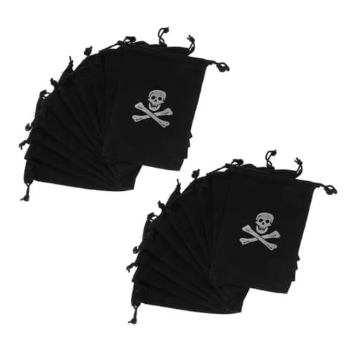 iplusmile 30Stücke Piratenschatzbeutel mit Kordelzug Halloween Goldmünzen Taschen für Süßigkeiten und Kleine Robust und Wiederverwendbar für Kindergeburtstag iplusmile 30Stücke Piratenschatzbeutel mit Kordelzug Halloween Goldmünzen Taschen für Süßigkeiten und Kleine Robust und Wiederverwendbar für Kindergeburtstag von iplusmile
