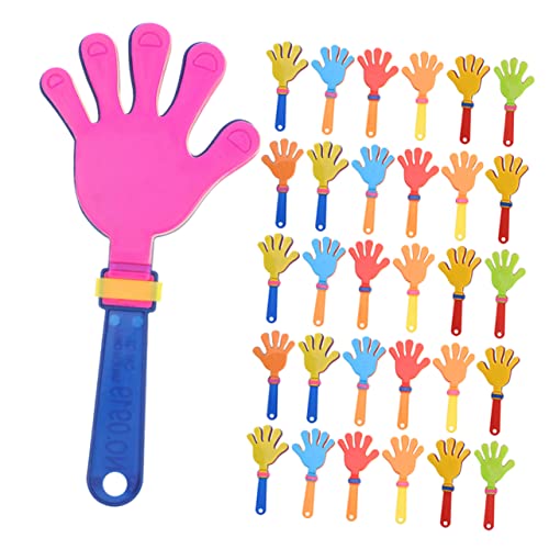 iplusmile 36 Stück Teiliges Handklapper Kleine Bunte Handklatscher aus Kunststoff Geräuschmacher für Party Sport Geburtstagsfeier und Erwachsene Interaktives Jubelspielzeug Zufällige Farbe iplusmile 36 Stück Teiliges Handklapper Kleine Bunte Handklatscher aus Kunststoff Geräuschmacher für Party Sport Geburtstagsfeier und Erwachsene Interaktives Jubelspielzeug Zufällige Farbe von iplusmile