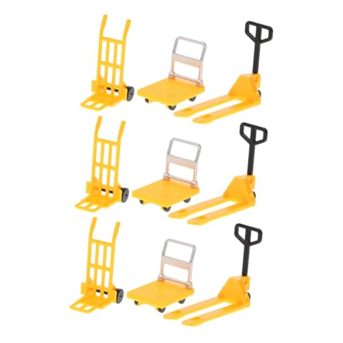 iplusmile 3Sätze Handwagen mit Baustellenfahrzeugen für Gabelstapler Plattformwagen und Verkehrskegel Lernrequisite für DIY Projekte iplusmile 3Sätze Handwagen mit Baustellenfahrzeugen für Gabelstapler Plattformwagen und Verkehrskegel Lernrequisite für DIY Projekte von iplusmile