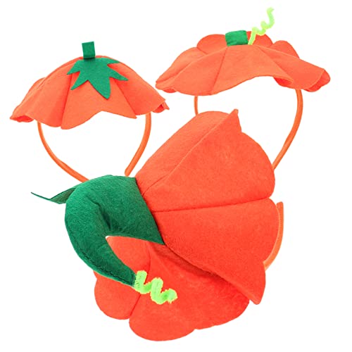 iplusmile 3Stücke Teiliges Halloween Kürbis Stirnband für Damen Modisches Haarschmuck mit Kürbiselementen und Leuchtfarben für Halloween Party Parade und Bühnenaufführungen iplusmile 3Stücke Teiliges Halloween Kürbis Stirnband für Damen Modisches Haarschmuck mit Kürbiselementen und Leuchtfarben für Halloween Party Parade und Bühnenaufführungen von iplusmile