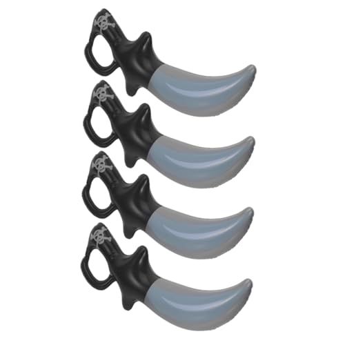 iplusmile 4 STÜCKE Aufblasbare Piratenschwerter Realistische Spielzeugrequisiten für Robuste Halloween Party Favors Bühnenaktivitäten und Themenfeiern Geeignet iplusmile 4 STÜCKE Aufblasbare Piratenschwerter Realistische Spielzeugrequisiten für Robuste Halloween Party Favors Bühnenaktivitäten und Themenfeiern Geeignet von iplusmile