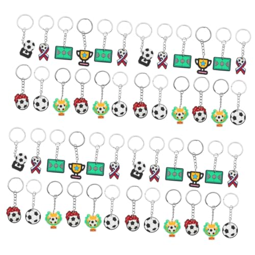 iplusmile 4 Sätze Fußball Schlüsselanhänger Kleiner Schlüsselanhänger Ringgeschenk Für Frauen Schlüsselkette Schlüsselanhänger-anhänger Pvc-weichkleber 35 Stück * 4 iplusmile 4 Sätze Fußball Schlüsselanhänger Kleiner Schlüsselanhänger Ringgeschenk Für Frauen Schlüsselkette Schlüsselanhänger-anhänger Pvc-weichkleber 35 Stück * 4 von iplusmile
