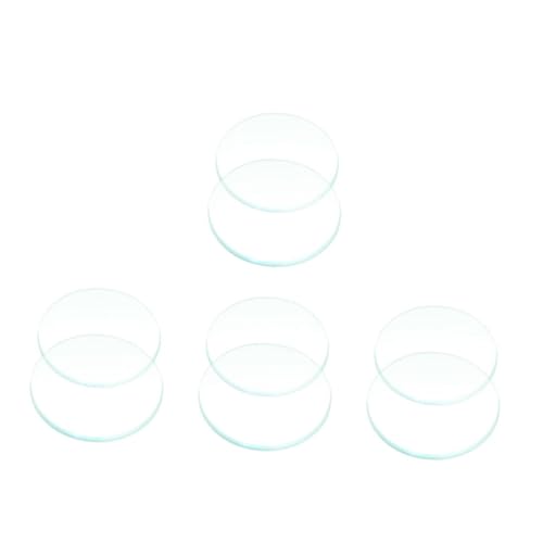 iplusmile 4 Sätze Optische Konvexe Linse Klare Optische Linse Linsenphysik Für Das Labor Konvexe Scheibe Physik Optische Linse Konvexe Linse Klein Lupen Glas Transparent 2 Stück * 4 von iplusmile