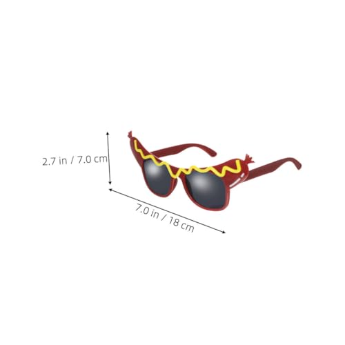 iplusmile 4 Stück Hot Dog Brillen Lustige Party Sonnenbrillen für Halloween Strandfest Festival Karneval Kostümaccessoire Auffällige Eyewear für Erwachsene und Jugendliche iplusmile 4 Stück Hot Dog Brillen Lustige Party Sonnenbrillen für Halloween Strandfest Festival Karneval Kostümaccessoire Auffällige Eyewear für Erwachsene und Jugendliche von iplusmile