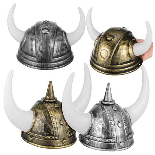 iplusmile 4 Stück Teiliges Helm mit Hörnern Mittelalterliche Partyhüte für Halloween Karneval und Themenfeste Leicht Wiederverwendbar Komfortabel für Erwachsene iplusmile 4 Stück Teiliges Helm mit Hörnern Mittelalterliche Partyhüte für Halloween Karneval und Themenfeste Leicht Wiederverwendbar Komfortabel für Erwachsene von iplusmile