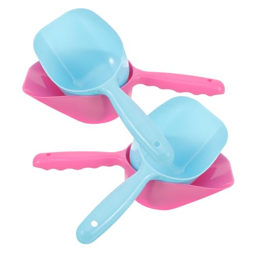 iplusmile 4 Stück Teiliges Sandspielzeug aus Robustem Kunststoff Kleine Gartenschaufeln für Vielseitig zum Graben Pflanzen Sandkasten und Garten Farblich Sortiert Zufällige Zufällige Farbe von iplusmile