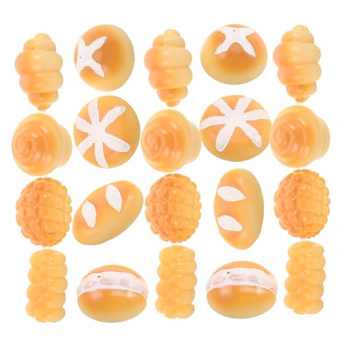 iplusmile 40 Stück Teiliges Miniatur Brot Realistische Kunstbrote aus Resin Lebensechte Künstliche Brotdarstellung für DIY Bastelprojekte Puppenhaus Dekoration Mikro Landschaften und iplusmile 40 Stück Teiliges Miniatur Brot Realistische Kunstbrote aus Resin Lebensechte Künstliche Brotdarstellung für DIY Bastelprojekte Puppenhaus Dekoration Mikro Landschaften und von iplusmile