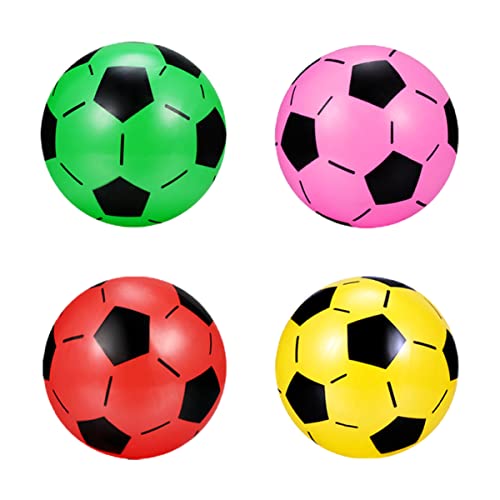 iplusmile 4Stücke Aufblasbare Fußbälle für Sportspielzeuge für Garten Schule und Spielplatz Langlebig und Sicher für Spiele Drinnen und Draußen iplusmile 4Stücke Aufblasbare Fußbälle für Sportspielzeuge für Garten Schule und Spielplatz Langlebig und Sicher für Spiele Drinnen und Draußen von iplusmile