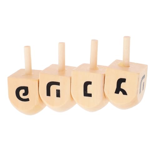 iplusmile 4Stücke Holz Dreidel zum Bemalen DIY Chanukka Dreidel für Kreative Aktivitäten Langlebig und Robust für Chanukka Partys und Dekoration Spaß für Ganze Familie iplusmile 4Stücke Holz Dreidel zum Bemalen DIY Chanukka Dreidel für Kreative Aktivitäten Langlebig und Robust für Chanukka Partys und Dekoration Spaß für Ganze Familie von iplusmile