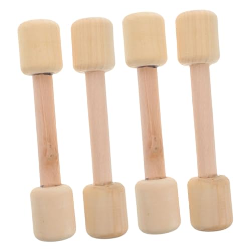 iplusmile 4Stücke Holzspielzeug Hanteln für Kleinkinder Holz Übungsgewichte für Fitness und Rollenspiele Farbenfrohes Design für Spielerisches Training und Entwicklung von Kraft iplusmile 4Stücke Holzspielzeug Hanteln für Kleinkinder Holz Übungsgewichte für Fitness und Rollenspiele Farbenfrohes Design für Spielerisches Training und Entwicklung von Kraft von iplusmile