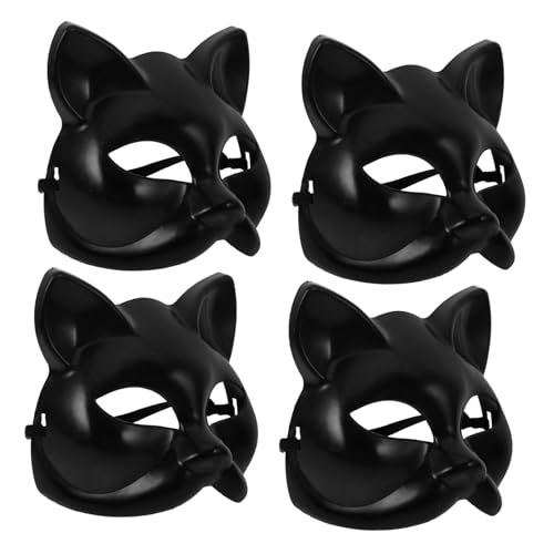 iplusmile 4Stücke Leere Papiermasken zum Bemalen Handgefertigte Halbgesichtsmaske für Halloween Karneval Cosplay und Kreative Partys Komfortable Passform für Altersgruppen iplusmile 4Stücke Leere Papiermasken zum Bemalen Handgefertigte Halbgesichtsmaske für Halloween Karneval Cosplay und Kreative Partys Komfortable Passform für Altersgruppen von iplusmile