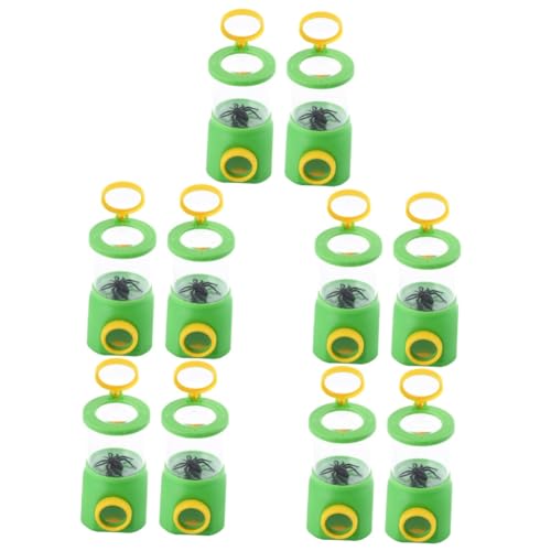 iplusmile 5 Sätze Insekten-beobachtungs Box Im Freien Spinnenfänger Für Fliegen Stecker Netz Light Catcher Kit Insektenvergrößerungsbetrachter Green Abs 2 Stück * 5 iplusmile 5 Sätze Insekten-beobachtungs Box Im Freien Spinnenfänger Für Fliegen Stecker Netz Light Catcher Kit Insektenvergrößerungsbetrachter Green Abs 2 Stück * 5 von iplusmile