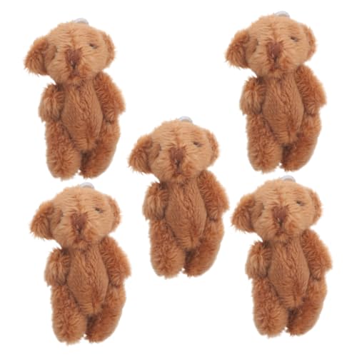 iplusmile 5 Stück Schlüsselanhänger Bär kleine Bären Partygeschenke tragen Mini-Stoffbären ausgestopfte Tiere Miniatur-Kuscheltiere Taschenbär Minibär Mini-Kuscheltiere Masse Plüsch Kaffee iplusmile 5 Stück Schlüsselanhänger Bär kleine Bären Partygeschenke tragen Mini-Stoffbären ausgestopfte Tiere Miniatur-Kuscheltiere Taschenbär Minibär Mini-Kuscheltiere Masse Plüsch Kaffee von iplusmile