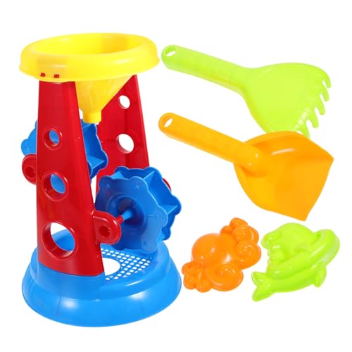 iplusmile 5 Stück Teiliges Strandspielzeug Set mit Sanduhr Sandbucket und Schaufel Leichtes Kunststoffspielzeug für Outdoor Spiele Am Strand und Sandkasten iplusmile 5 Stück Teiliges Strandspielzeug Set mit Sanduhr Sandbucket und Schaufel Leichtes Kunststoffspielzeug für Outdoor Spiele Am Strand und Sandkasten von iplusmile
