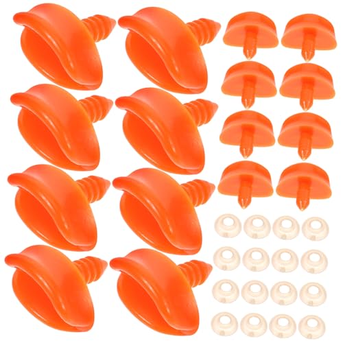 iplusmile 50 Stück DIY Entenschnäbel mit Dichtung Bastelzubehör für Mädchen Ersatzteile für Handgemachte Entenspielzeuge Robust und Vielseitig für Kreative Projekte von iplusmile