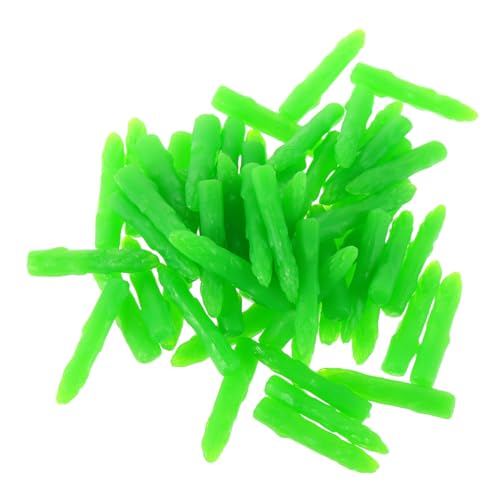 iplusmile 50 Stück Künstliches Gefälschtes Gemüse Spargel Faux Lebensechte Simulation Kunststoff Gemüse Spargel Für Home Party Küche Foto Requisite Dekoration von iplusmile