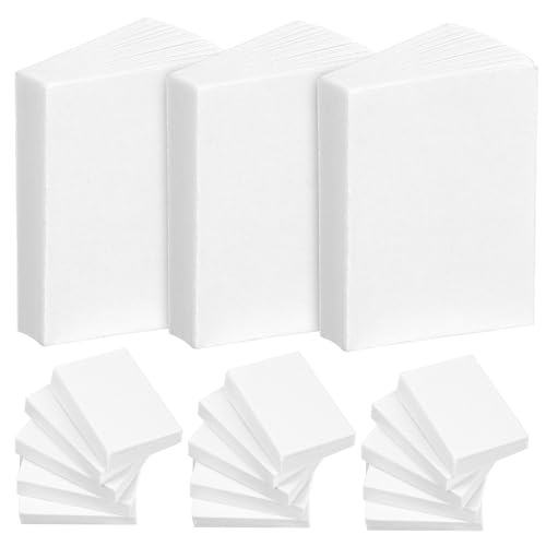 iplusmile 50 Stück Mini-Buchspielzeug winzig Miniatur-Puppenhauszubehör Leere Minibücher Puppenhausbuch Mini - bunt Mini-Bücher- Miniaturbücher Handwerk Papier Weiß von iplusmile