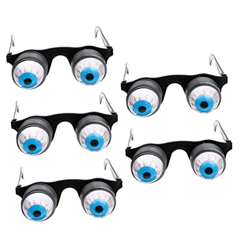 iplusmile 5Stücke Lustige Augäpfel Brille für Halloween Cosplay und Festivals Kreative Streichprops für Schaurige aus Hochwertigem Geruchlosem Gefertigt iplusmile 5Stücke Lustige Augäpfel Brille für Halloween Cosplay und Festivals Kreative Streichprops für Schaurige aus Hochwertigem Geruchlosem Gefertigt von iplusmile