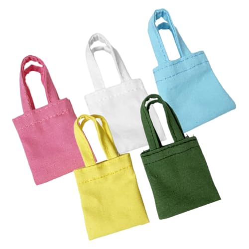 iplusmile 5Stücke Mini Puppentaschen aus Canvas Dekorative Taschen für Puppenzubehör für Puppenhäuser und Bastelprojekte Farben Erhältlich Langlebig und Handgefertigt iplusmile 5Stücke Mini Puppentaschen aus Canvas Dekorative Taschen für Puppenzubehör für Puppenhäuser und Bastelprojekte Farben Erhältlich Langlebig und Handgefertigt von iplusmile