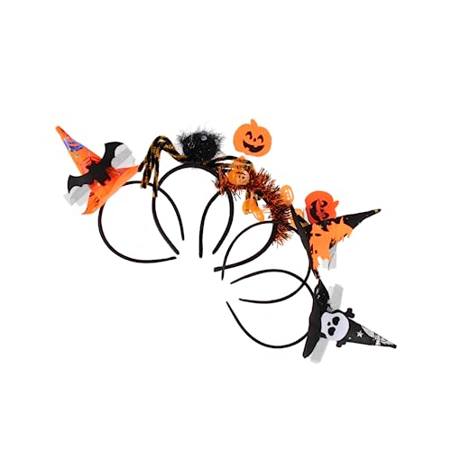 iplusmile 5Stücke Teiliges Halloween Kostüm Stirnband mit Spinnen Design Lustige Kopfbedeckung für Partys Halloween Requisite für Erwachsene Dekorative Haarreifen für Jede Feier von iplusmile