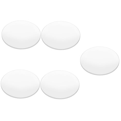 iplusmile 5st Optische Linsen Lupenlinse Tragbare Vergrößerungslinse Mikroskop-objektiv Physik Optische Linse Brillenputztücher Linsen Wischt Brillen Ab Bikonvexe Linse Glas Transparent von iplusmile
