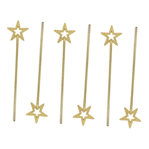 iplusmile 6 Stück Entzückender Zauberstab Für Märchenkostüm Led Party Fee Sternenstab Hexenstab Dekorative Hexenstäbe Zauberstab Zauberstäbe Golden Plastik iplusmile 6 Stück Entzückender Zauberstab Für Märchenkostüm Led Party Fee Sternenstab Hexenstab Dekorative Hexenstäbe Zauberstab Zauberstäbe Golden Plastik von iplusmile