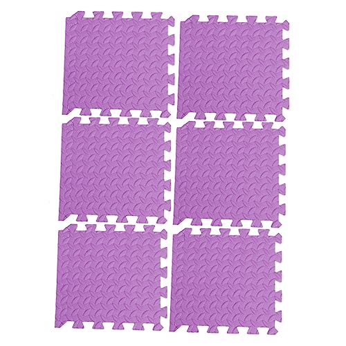 iplusmile 6 Stück Kinderschaumbodenmatten Schaumstoff-Puzzle-bodenmatte Pads Bodenmatte Für Lila Kissen Schaumstoff-teppichfliesen Schaumstofffliesen Spielzimmer Schutz Violett iplusmile 6 Stück Kinderschaumbodenmatten Schaumstoff-Puzzle-bodenmatte Pads Bodenmatte Für Lila Kissen Schaumstoff-teppichfliesen Schaumstofffliesen Spielzimmer Schutz Violett von iplusmile