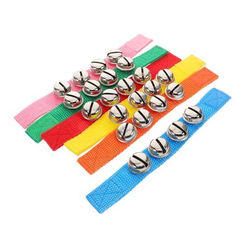iplusmile 6 Stück Kleines Handgelenk-glockenspielzeug Für Klassenzimmer Glocke Handgelenkglocken Kinderglocke Musikhandglocken Babyglocken Kuss-Hand-Glocke Kleinkind Glocken Stoff iplusmile 6 Stück Kleines Handgelenk-glockenspielzeug Für Klassenzimmer Glocke Handgelenkglocken Kinderglocke Musikhandglocken Babyglocken Kuss-Hand-Glocke Kleinkind Glocken Stoff von iplusmile
