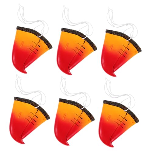 iplusmile 6 Stück Papageien-nasenstütze Halloween-vogelmaske Gefälschtes Papageiendekor Halloween-cosplay Vogelmodell Falsche Nase Halloween Cosplay Vogelmaske Vinyl iplusmile 6 Stück Papageien-nasenstütze Halloween-vogelmaske Gefälschtes Papageiendekor Halloween-cosplay Vogelmodell Falsche Nase Halloween Cosplay Vogelmaske Vinyl von iplusmile