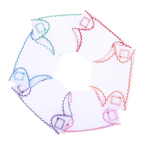 iplusmile 6 Stück Teiliges Stoffwindeln für Puppen Bunte Puppenkleidung Zubehör für DIY Weiche Reißfeste Babypuppen Windeln in Rot Blau Orange Grün von iplusmile