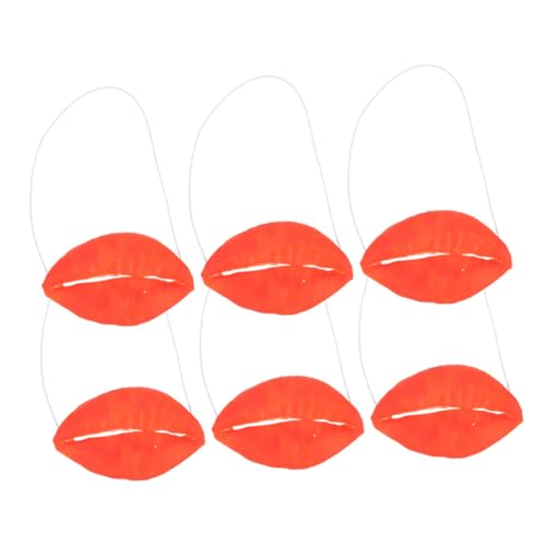 iplusmile 6Stücke Cosplay Lippen Requisiten Witzige Mund Masken für Aprilscherze Accessoires für Karneval Kostümpartys und Halloween Wiederverwendbar und Bequem iplusmile 6Stücke Cosplay Lippen Requisiten Witzige Mund Masken für Aprilscherze Accessoires für Karneval Kostümpartys und Halloween Wiederverwendbar und Bequem von iplusmile