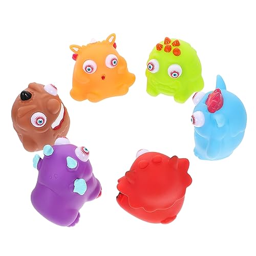 iplusmile 6Stücke Halloween Quetsch Sensorisches Dehnspielzeug Farben für Stressabbau und Gruselige Partydekoration für Mottopartys und Spukhäuser iplusmile 6Stücke Halloween Quetsch Sensorisches Dehnspielzeug Farben für Stressabbau und Gruselige Partydekoration für Mottopartys und Spukhäuser von iplusmile