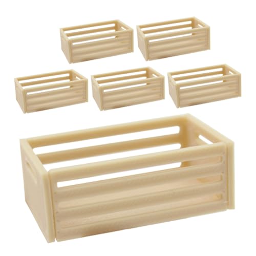 iplusmile 6Stücke Korb Modell für Puppenhaus Entzückende Mini Kunststoffkörbe für Mini Supermarktregale Vielseitige Aufbewahrungslösungen für Dekorationen iplusmile 6Stücke Korb Modell für Puppenhaus Entzückende Mini Kunststoffkörbe für Mini Supermarktregale Vielseitige Aufbewahrungslösungen für Dekorationen von iplusmile