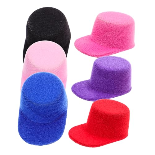iplusmile 6Stücke Mini Hüte aus Material für DIY Bastelprojekte Puppenhaus Dekoration Vielseitige Requisiten für Fotoaufnahmen und Kreative Headdresses Farben iplusmile 6Stücke Mini Hüte aus Material für DIY Bastelprojekte Puppenhaus Dekoration Vielseitige Requisiten für Fotoaufnahmen und Kreative Headdresses Farben von iplusmile