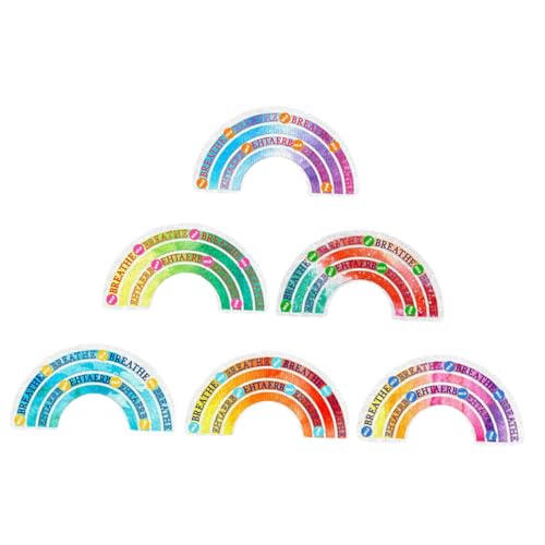 iplusmile 6Stücke Sensorische Aufkleber Strukturierte Beruhigende Sticker für Schreibtische für Unruhige Stimmungen DIY Bastelmaterialien Taktiles Erlebnis iplusmile 6Stücke Sensorische Aufkleber Strukturierte Beruhigende Sticker für Schreibtische für Unruhige Stimmungen DIY Bastelmaterialien Taktiles Erlebnis von iplusmile