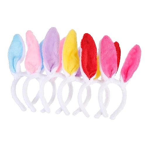 iplusmile 6Stücke Teiliges Plüsch Kaninchen Haarreif Osterhaarreif für Cosplay Party und Karneval Farben Leicht und Bequem iplusmile 6Stücke Teiliges Plüsch Kaninchen Haarreif Osterhaarreif für Cosplay Party und Karneval Farben Leicht und Bequem von iplusmile