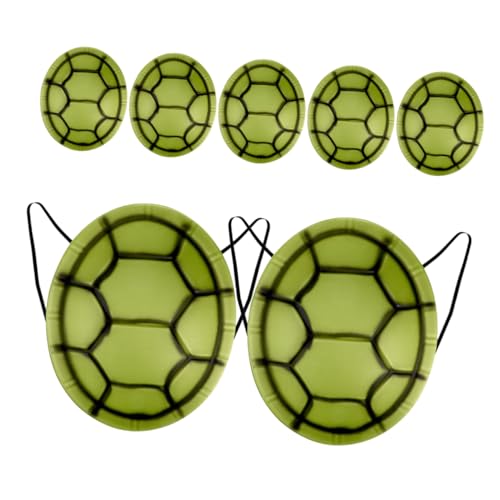 iplusmile 7Stücke Teiliges Eva Schildkrötenpanzer Kostüm für Verstellbar und Bequem für Halloween Verkleidungen und Kostümpartys Kreatives Cosplay Zubehör für Jungen von iplusmile