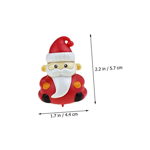 iplusmile 8 Stück Teiliges Weihnachts Pull Back mit Bunten Weihnachtsmotiven Wie Rentier Schneemann und Weihnachtsbaum Leichtes Dekoratives Ziehspielzeug für Eltern Junge Mädchen von iplusmile