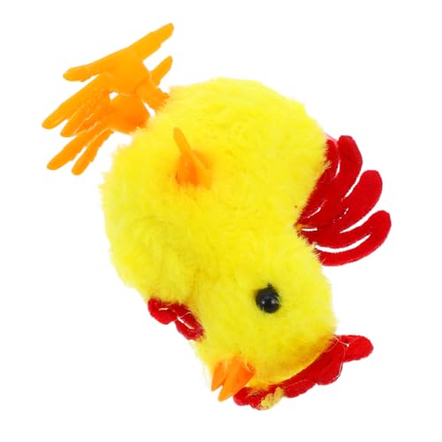 iplusmile Aufziehspielzeug Huhn Niedliches Plüsch Für Springendes Huhn Als Osterkörbchenfüller Und Partygeschenk Fördert Kreativität Und Motorische Fähigkeiten von iplusmile