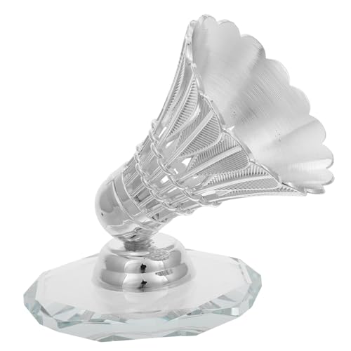 iplusmile Badminton-Ornamente Dashboard-Figuren Zubehör Für Den Autoinnenraum Badminton-trophäe Süßes Armaturenbrett-zubehör Badminton-gastgeschenke Silver Legierung von iplusmile