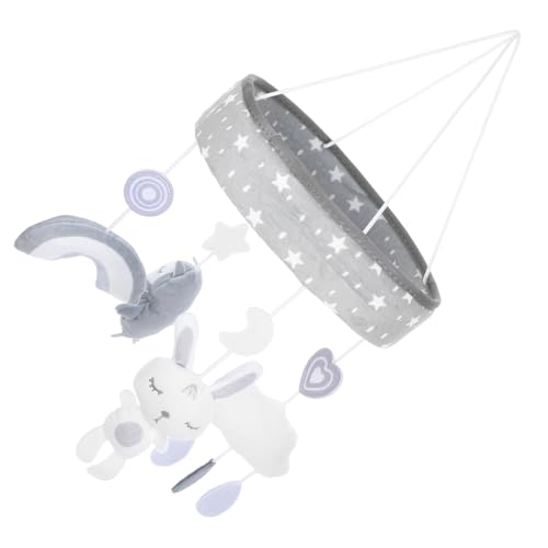 iplusmile Bettglockenanhänger Schlafzimmer Bett Kinderzimmerdekor Hängende Dekorationen für die Krippe Babykrippe Hanging Orumament hängendes Krippenmobil Plüsch Grey iplusmile Bettglockenanhänger Schlafzimmer Bett Kinderzimmerdekor Hängende Dekorationen für die Krippe Babykrippe Hanging Orumament hängendes Krippenmobil Plüsch Grey von iplusmile