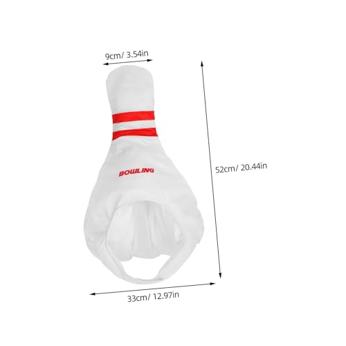 iplusmile Bowling Pin Hut Kostüm Accessoire Lustige Bowling Pin Mütze für Partys Fotorequisiten und Cosplay aus Leichtem für Unvergessliche mit Freunden iplusmile Bowling Pin Hut Kostüm Accessoire Lustige Bowling Pin Mütze für Partys Fotorequisiten und Cosplay aus Leichtem für Unvergessliche mit Freunden von iplusmile