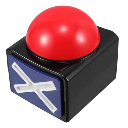 iplusmile Button-klicker Buzz-Tasten Game Summer Spiel-Summer Für Das Klassenzimmer Summer Für Quizspiele Spiel Summer Tanzparty-Taste Handsummer Spielshow-Summer Trivia-Summer Plastik von iplusmile