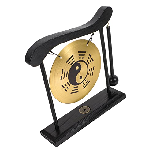 iplusmile Chinesischer Tischgong mit Ständer Feng Shui Dekoration für Zuhause und Büro Handgefertigtes Gong Ornament Kompaktes Design Beruhigender Desktop iplusmile Chinesischer Tischgong mit Ständer Feng Shui Dekoration für Zuhause und Büro Handgefertigtes Gong Ornament Kompaktes Design Beruhigender Desktop von iplusmile