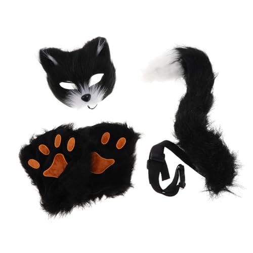 iplusmile DIY Fuchsmaske Halbmaske mit Kunstpelz für Karneval und Halloween Verschiedene Tierdesigns Wie und Hund Elastisches Band für Bequemen Sitz Cosplay Kostüm Zubehör iplusmile DIY Fuchsmaske Halbmaske mit Kunstpelz für Karneval und Halloween Verschiedene Tierdesigns Wie und Hund Elastisches Band für Bequemen Sitz Cosplay Kostüm Zubehör von iplusmile
