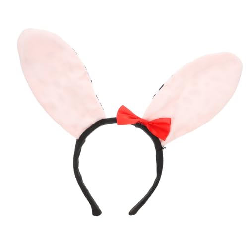 iplusmile Dalmatiner Hundeohren Stirnband Plüsch Welpen Kostüm Zubehör Damen Verstellbar für Halloween Party Cosplay von iplusmile