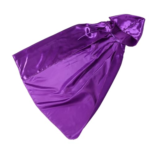 iplusmile Damen Satin Vampir Umhang Halloween Kostüm Cape für Hexen Cosplay Tragfest Foto Accessoire für Thematische Veranstaltungen Partys iplusmile Damen Satin Vampir Umhang Halloween Kostüm Cape für Hexen Cosplay Tragfest Foto Accessoire für Thematische Veranstaltungen Partys von iplusmile