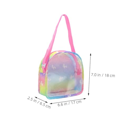 iplusmile Doll Storage Tasche mit Klarem Runddach Tragbar Verstellbarem Band Kleine Vielseitig für Fläschchen Puppenzubehör Strapazierfähiges Material für Reisen und Outdoor iplusmile Doll Storage Tasche mit Klarem Runddach Tragbar Verstellbarem Band Kleine Vielseitig für Fläschchen Puppenzubehör Strapazierfähiges Material für Reisen und Outdoor von iplusmile