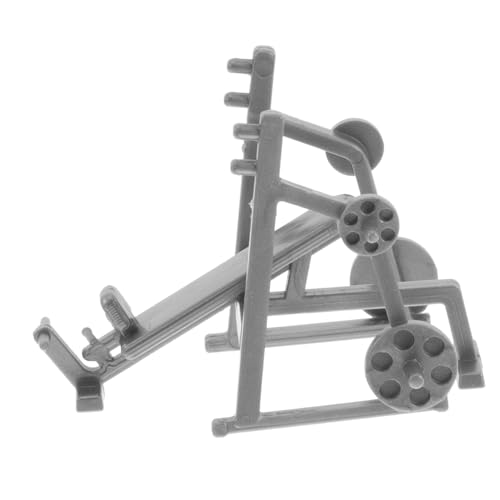 iplusmile Fitnessgeräte Modell für Puppenhaus Dekoration DIY Mikro Landschaftsmodell Realistische Tischdekoration Sportzubehör für Kreative Projekte von iplusmile