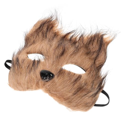 iplusmile Flauschige Fuchs Halbgesichtsmaske für Halloween Feiern Kreative Tiermaske aus Kunstfell für Frauen Kostümpartys Maskerade Events und Cosplay Aktivitäten iplusmile Flauschige Fuchs Halbgesichtsmaske für Halloween Feiern Kreative Tiermaske aus Kunstfell für Frauen Kostümpartys Maskerade Events und Cosplay Aktivitäten von iplusmile
